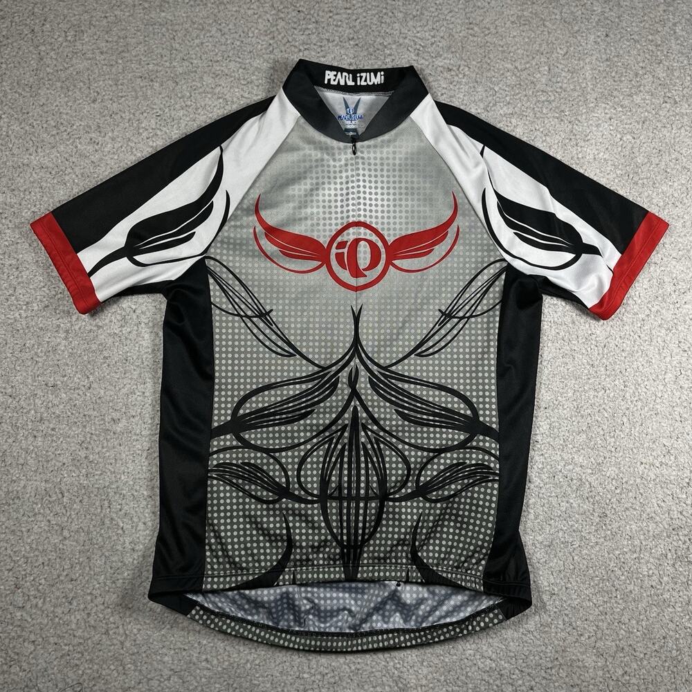 Pearl Izumi Cycling Jersey Mens Medium Zip Select Series Pockets Bike Tribal